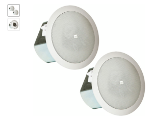 JBL 3IN 40W CEILING SPKR 8OHMS/100V WHITE CONTROL12CT