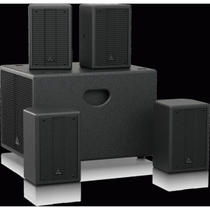 BEHRINGER SAT 1004 PA BUNDLE 8"  SUB W/ 4 X 4" SPKR