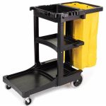 RUBBERMAID TRADITIONAL CART WITH BAGS