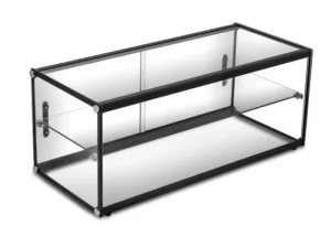 BONVUE 120L 2 LEVEL SLIDING DOOR SQUARE AMBIENT DISPLAY