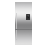 FISHER & PAYKEL 413L BOTTOM MOUNT ICE & WATER DISPENSER FRIDGE