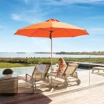 VENICE 2.6M OCTAGONAL UMBRELLA-RED