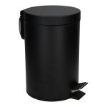 JVD 3L PEDAL BIN -BLACK